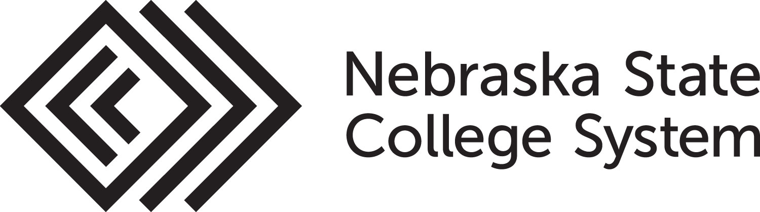 Nebraska State College System Logo (Black)